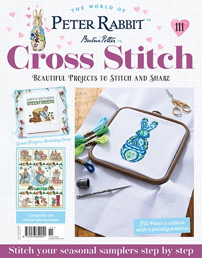 Peter Rabbit Cross Stitch Issue 111
