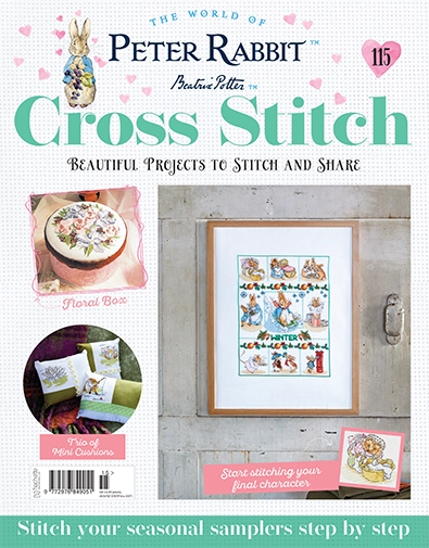 Peter Rabbit Cross Stitch Issue 115