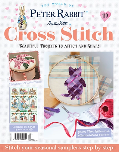 Peter Rabbit Cross Stitch Issue 119