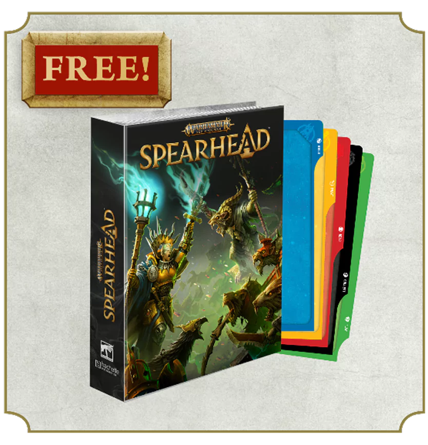 AGE OF SIGMAR BINDER & DIVIDERS