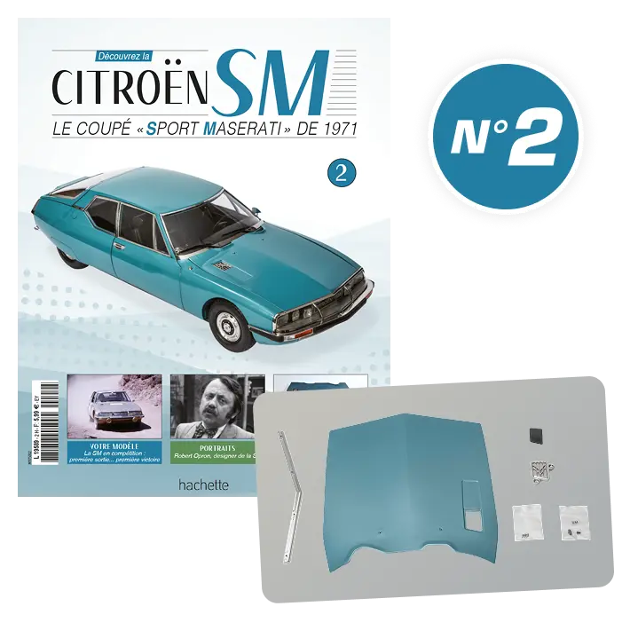 Le N°2 : Un fascicule passionnant + Les pièces de votre maquette